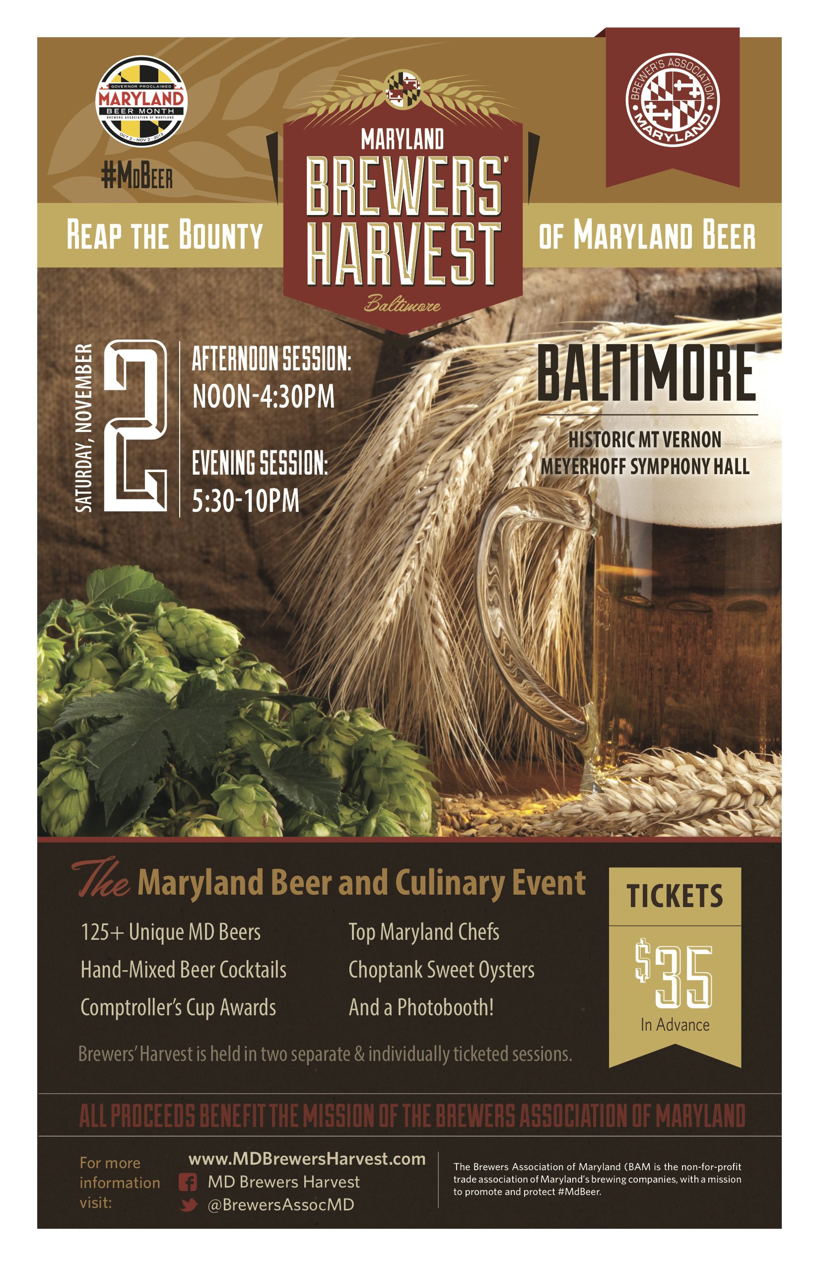 Brewers Harvest poster 2013